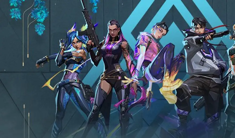 Valorant key art